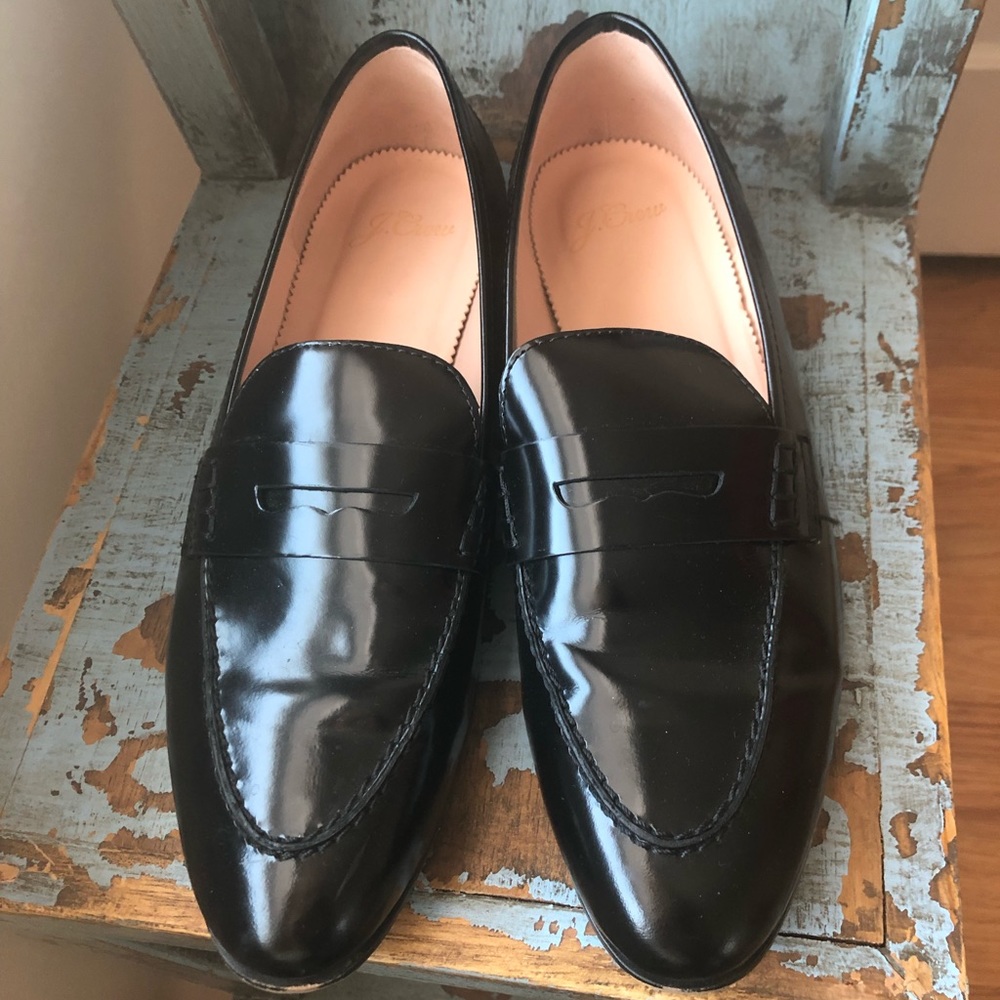 J.Crew Academy penny loafers